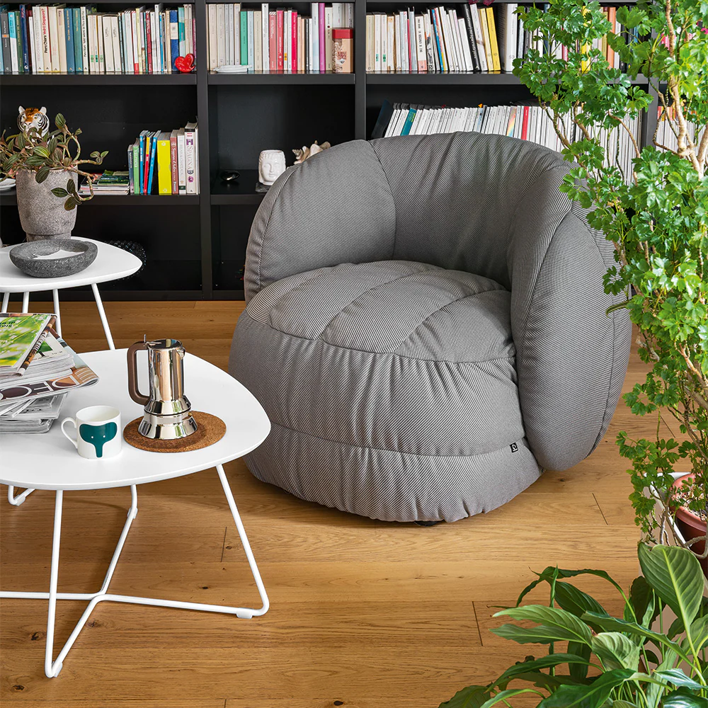 Tavolini Ciop – Set di 2 Tavolini Moderni con Base in Metallo