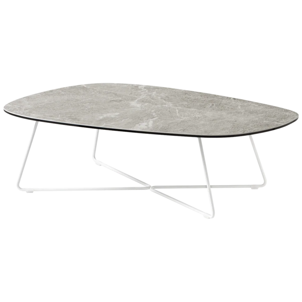 Tavolini Ciop – Set di 2 Tavolini Moderni con Base in Metallo