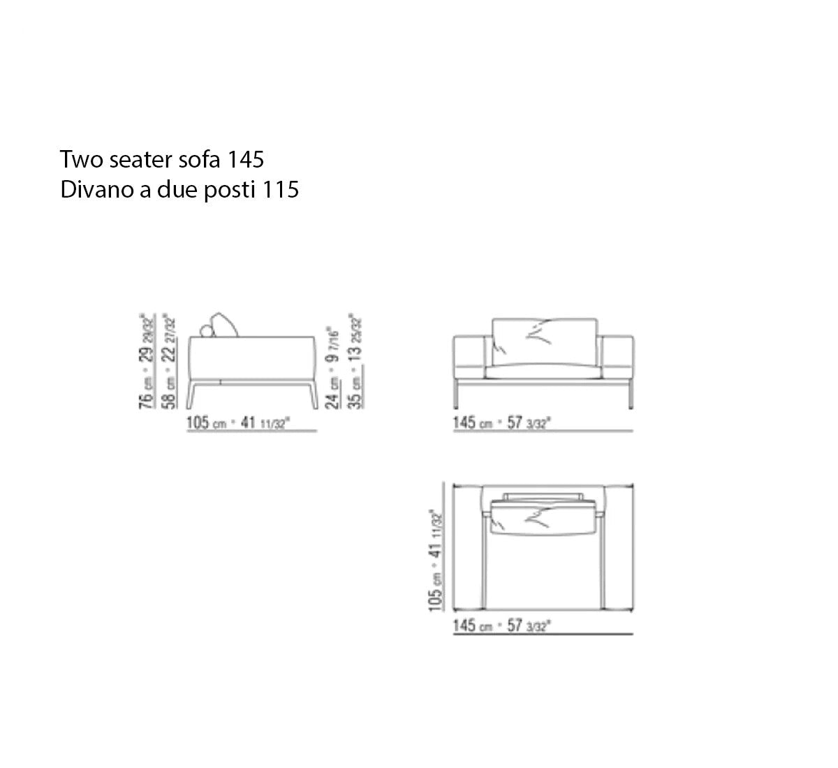 Flexform Lifesteel Divano | Il mio negozio