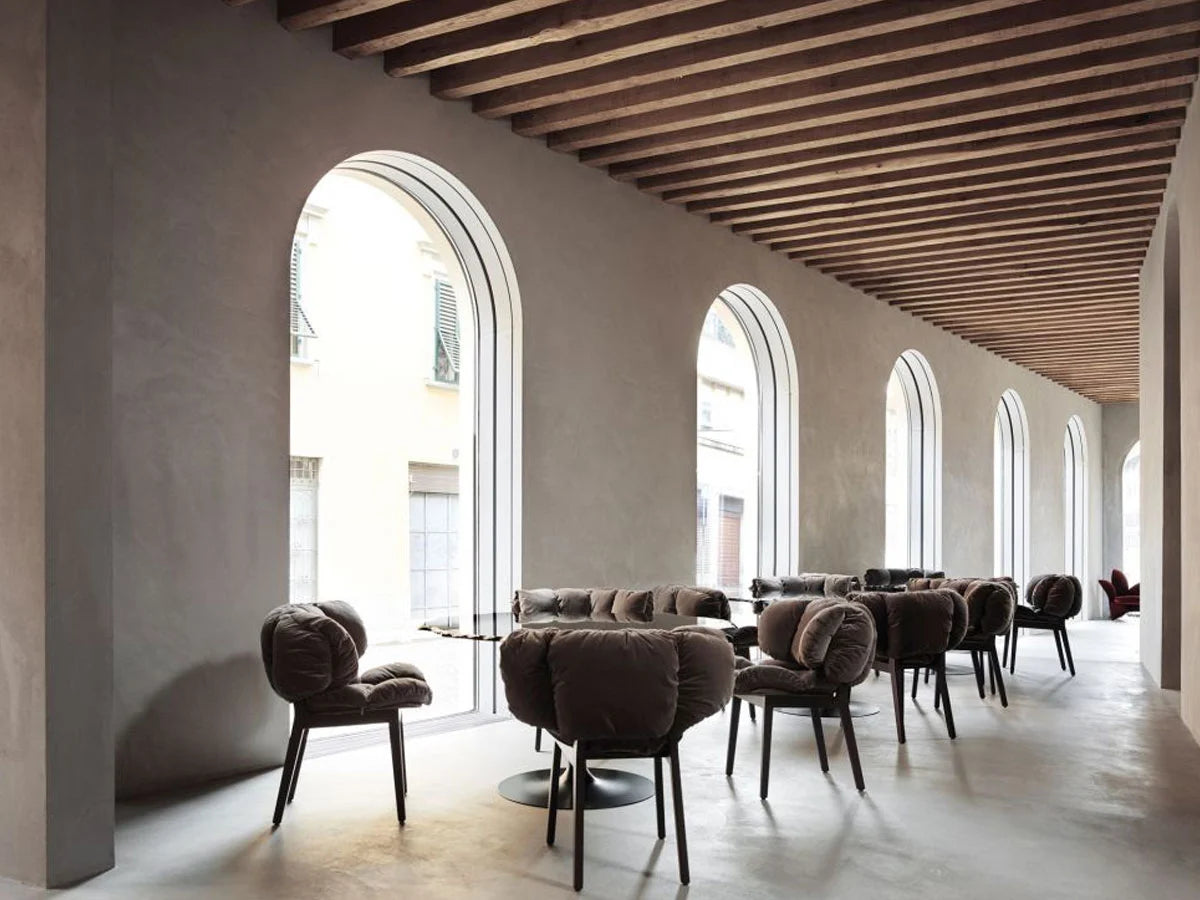 Edra Blue Velvet Sedia | Il mio negozio