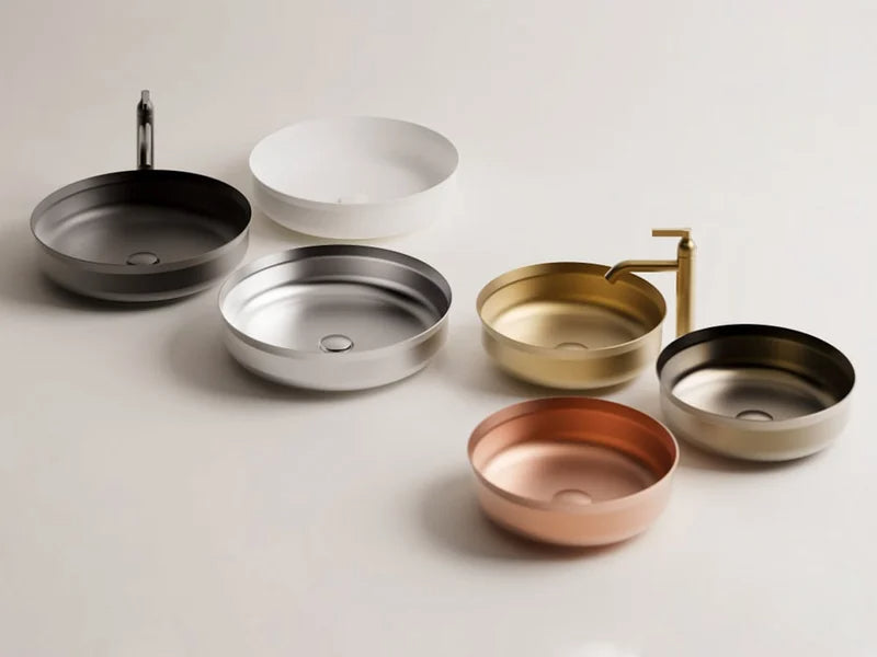 Agape Undici Inox Lavabo