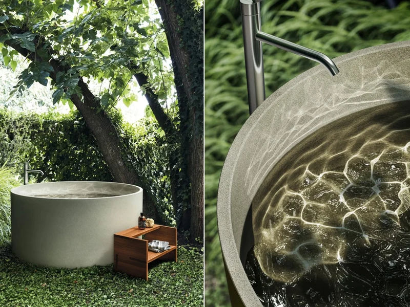 Agape In-Out Cemento Vasca