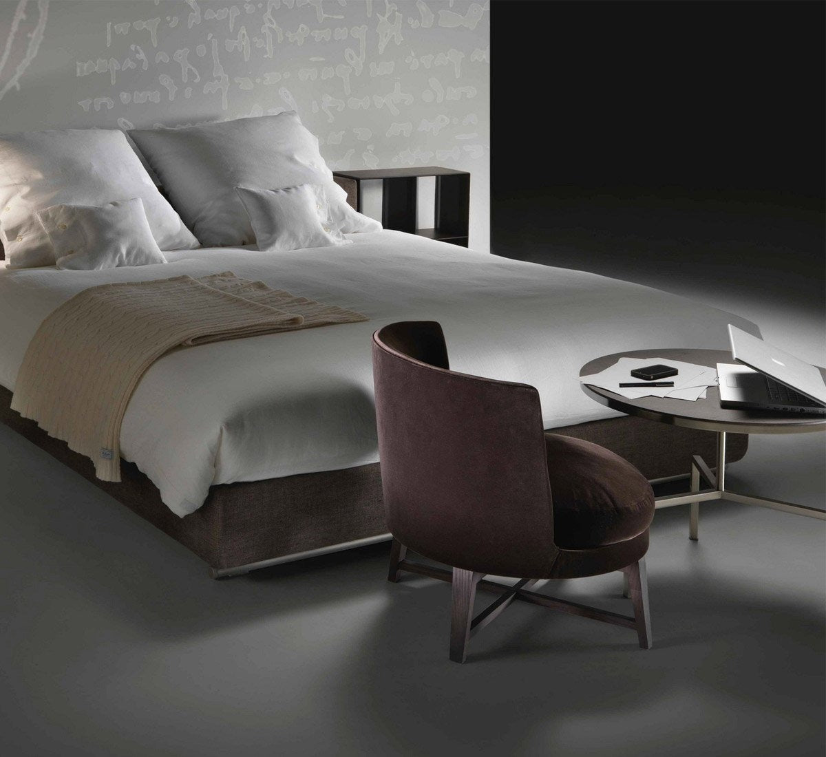 Flexform Feel Good Poltroncina Girevole - Base Cuoio | Il mio negozio