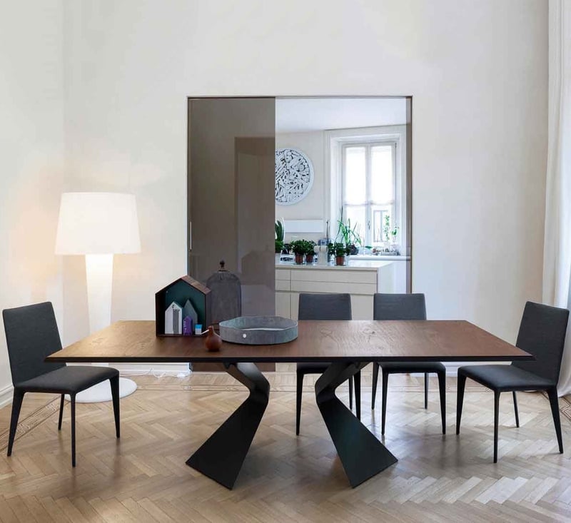 Bonaldo Filly Up Sedia Alta Grigio Scuro