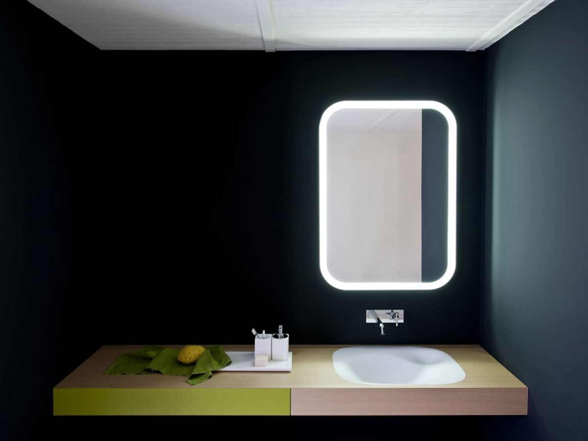 Agape Flat XL Piano per Lavabo