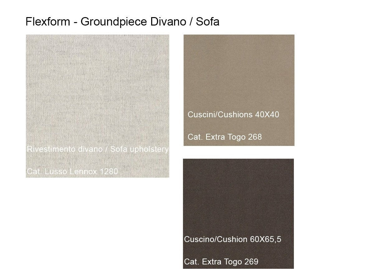Flexform Groundpiece Divano - Lennox 1280 | Il mio negozio