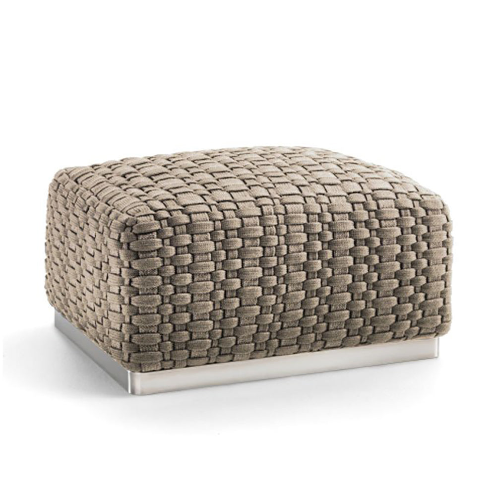 Flexform Phuket Pouf- Sabbia 8001/Elettrolucidato | Il mio negozio