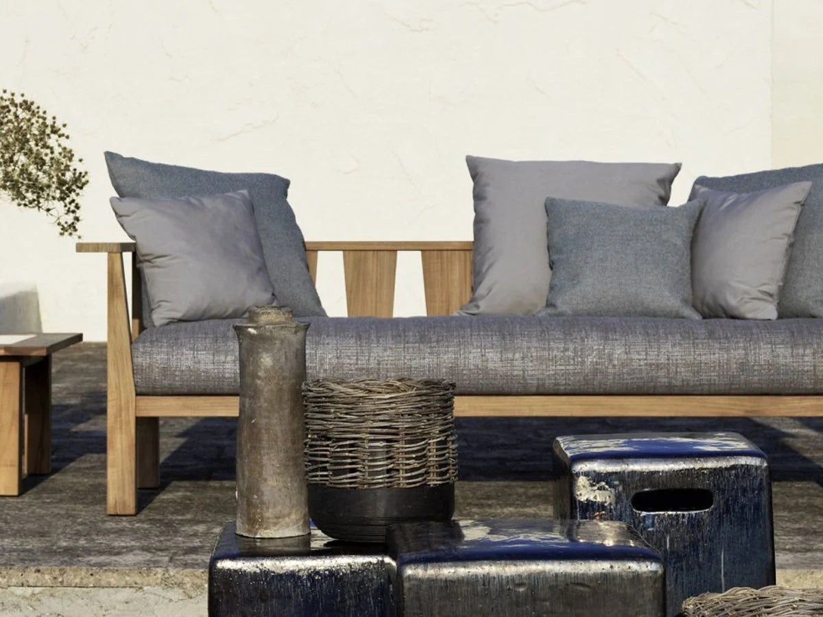 Gervasoni Inout 41 Pouf in Cemento | Il mio negozio