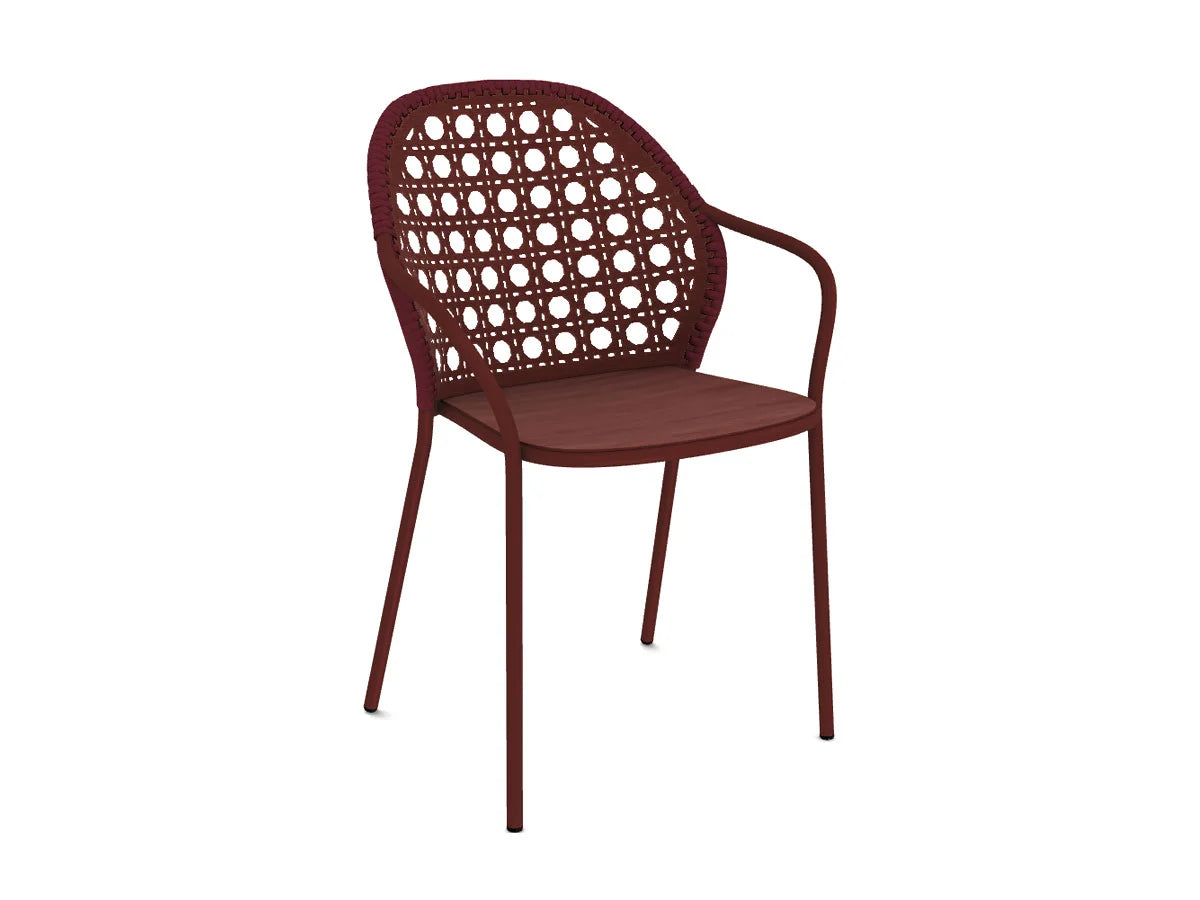 Gervasoni Brise 24 Sedia con Braccioli Outdoor | Il mio negozio