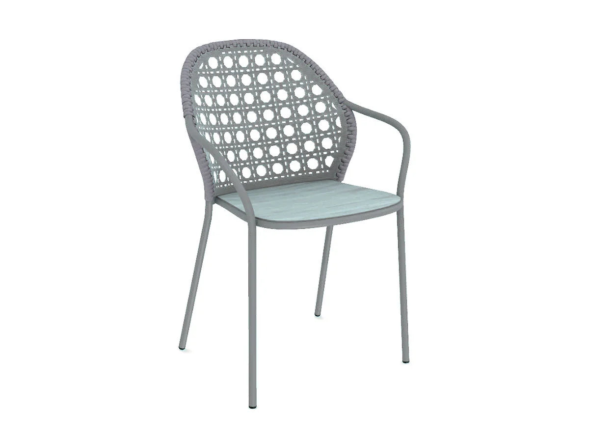 Gervasoni Brise 24 Sedia con Braccioli Outdoor | Il mio negozio