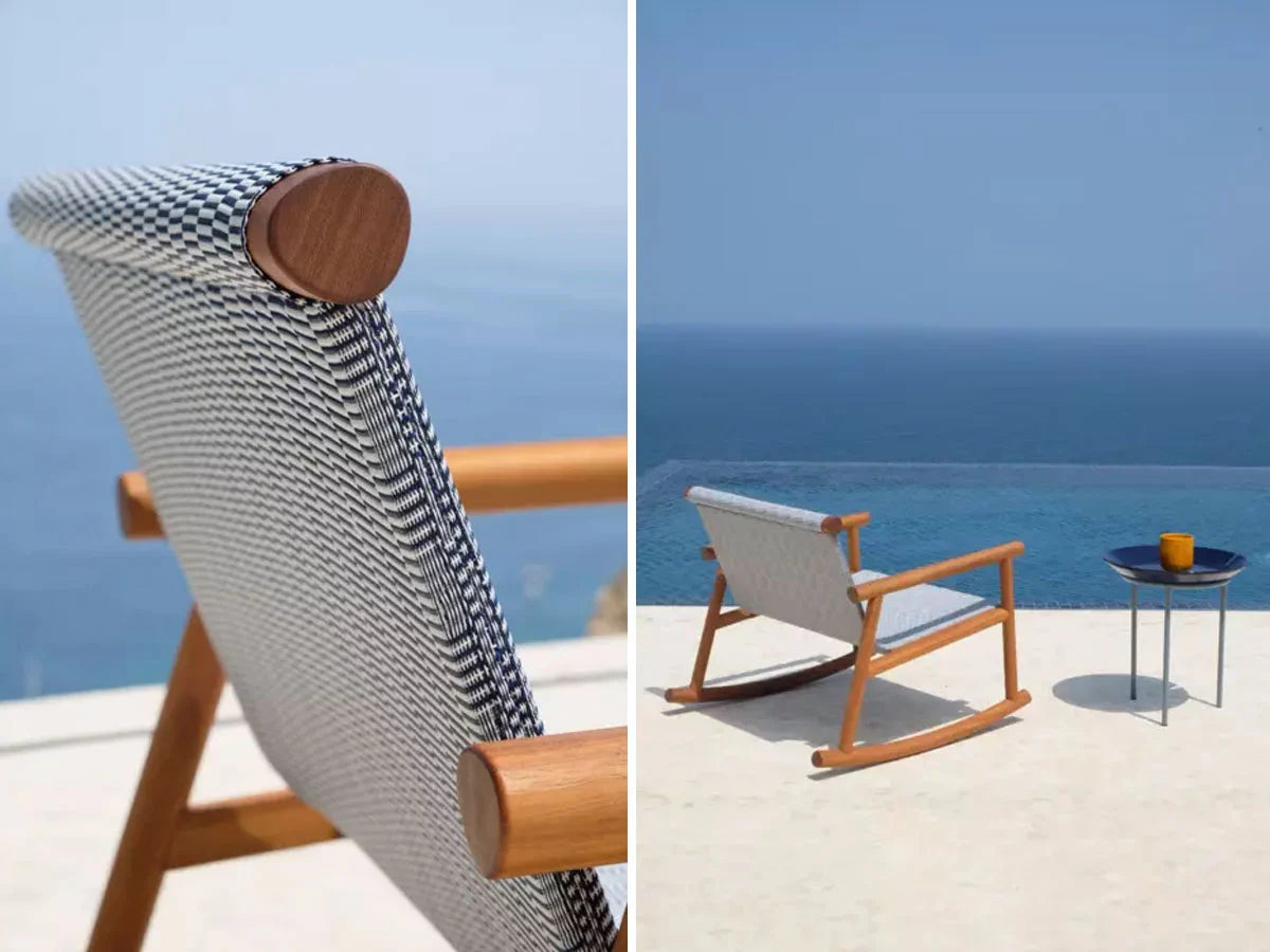 Gervasoni Hashi Sedia a Dondolo | Il mio negozio