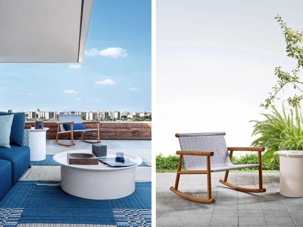 Gervasoni Hashi Sedia a Dondolo