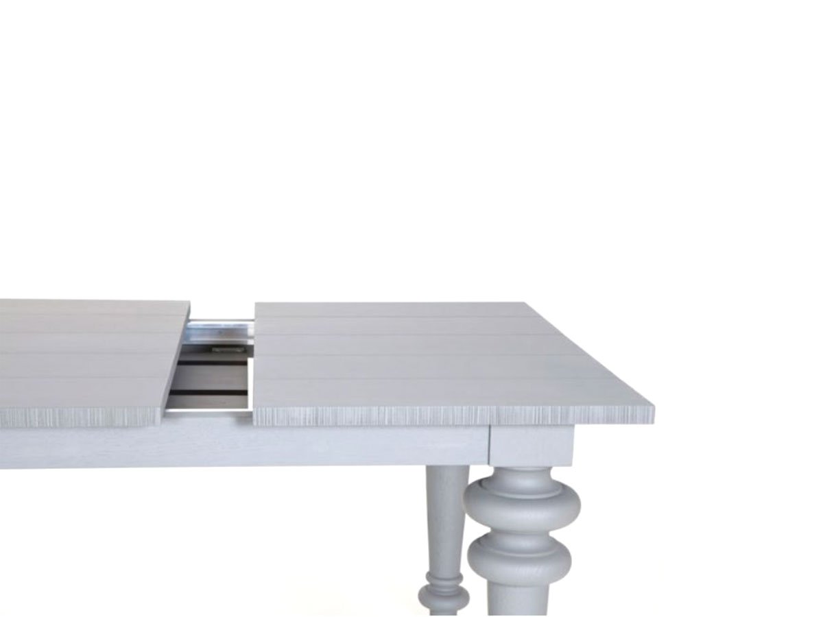 Gervasoni Gray 34 CR Tavolo Estensibile - Rovere Laccato Bianco / Gambe Porcellana | Il mio negozio