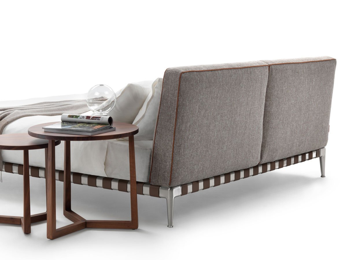 Flexform Gregory Letto180x200 cm - Tessuto cat. Extra Elvira 1722 / Brunito | Il mio negozio