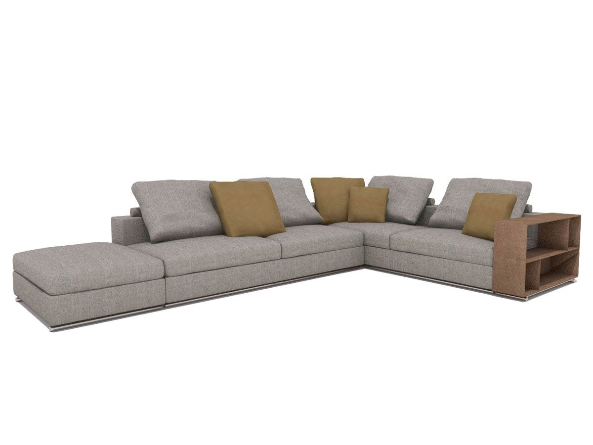 Flexform Groundpiece Composizione Divano - Topazio 994 | Il mio negozio