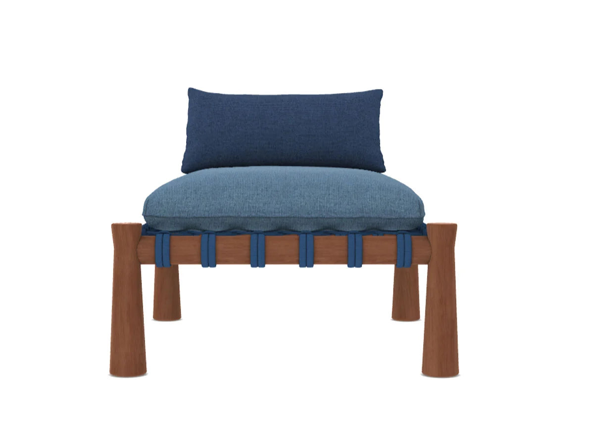 Gervasoni Guna Charpoy / Day-bed 02 Blu / Odessa 07 | Il mio negozio