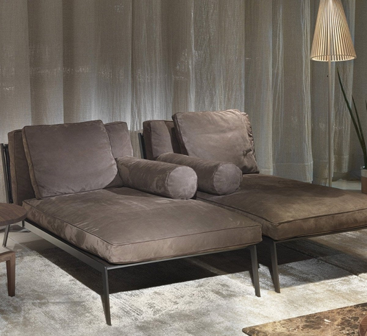 Flexform Happy Chaise Longue | Il mio negozio