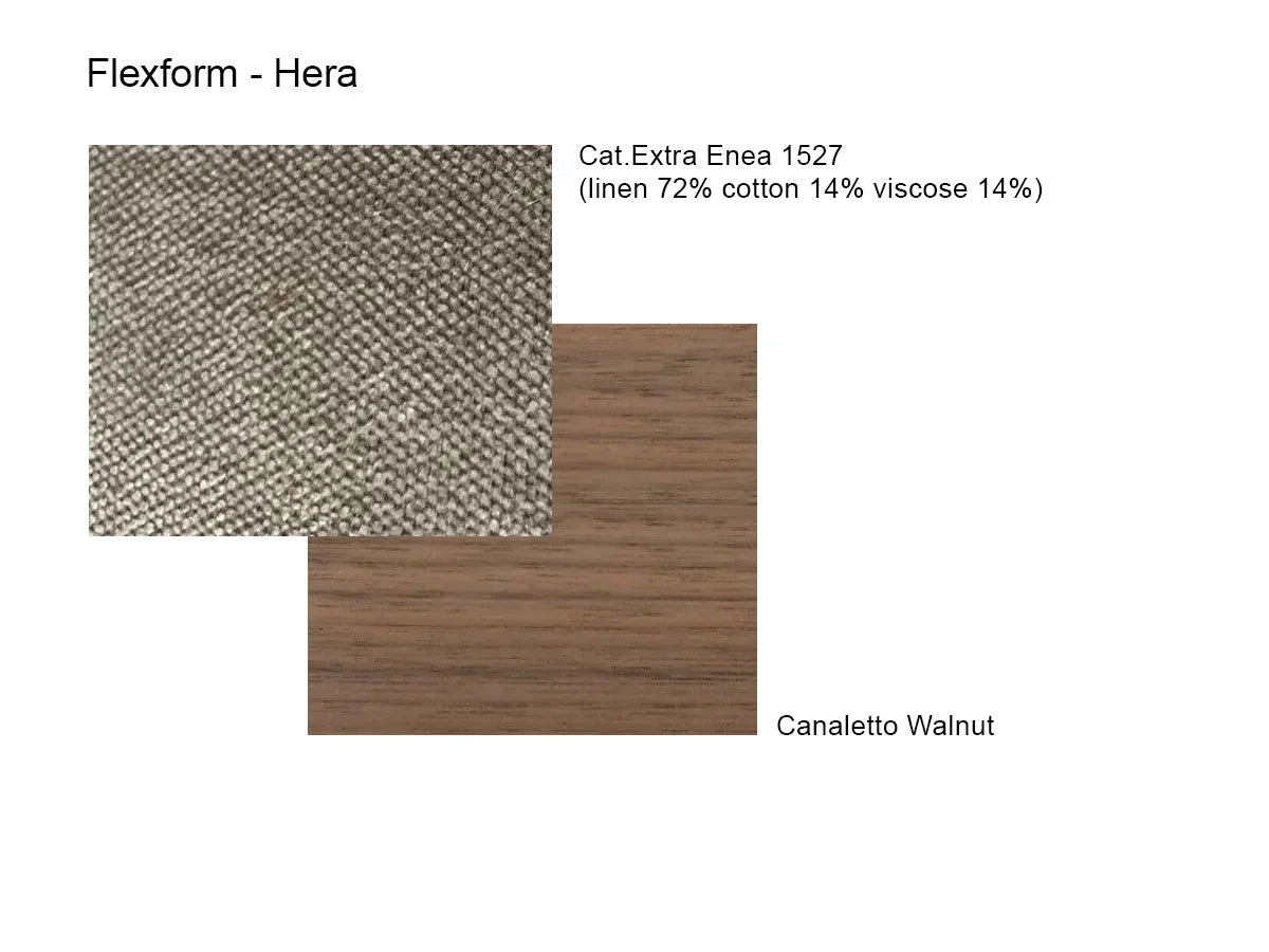 Flexform Hera Poltrona - Cat. Extra Enea 1527 / Noce Canaletto | Il mio negozio