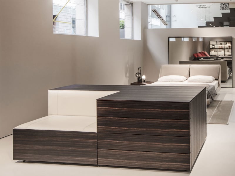 Porro Hub Isola Bifacciale - Cassettiera