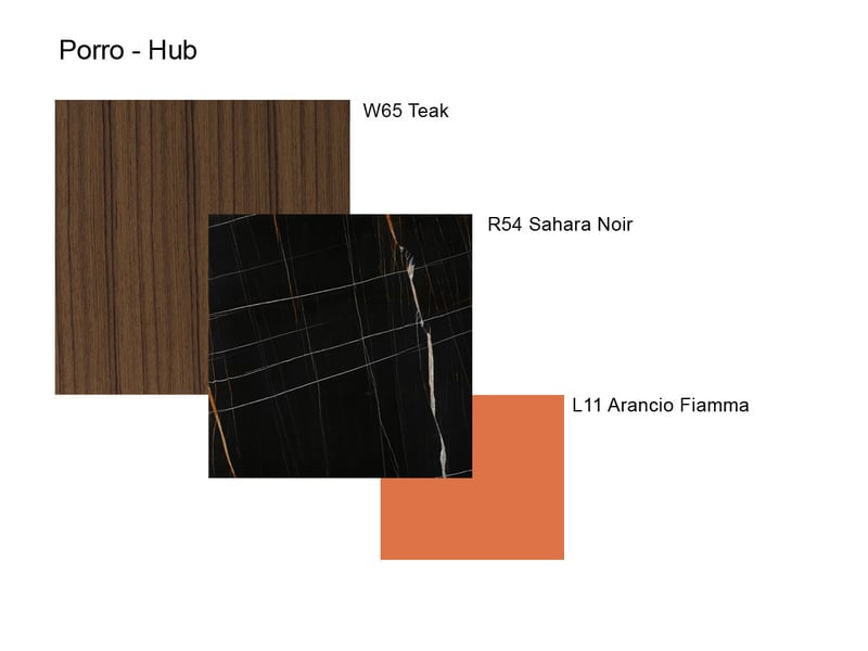 Porro Hub Comodino - HU01R W65