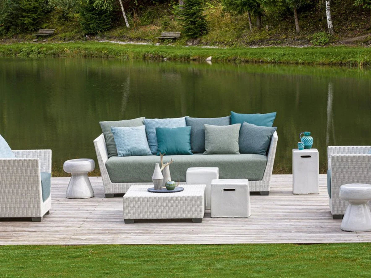 Gervasoni Inout 41 Pouf in Cemento | Il mio negozio