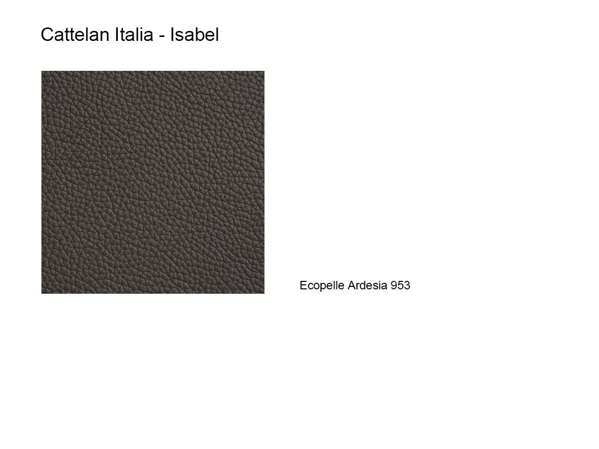 Cattelan Italia Isabel B Sgabello - Ecopelle Ardesia 953 | Il mio negozio