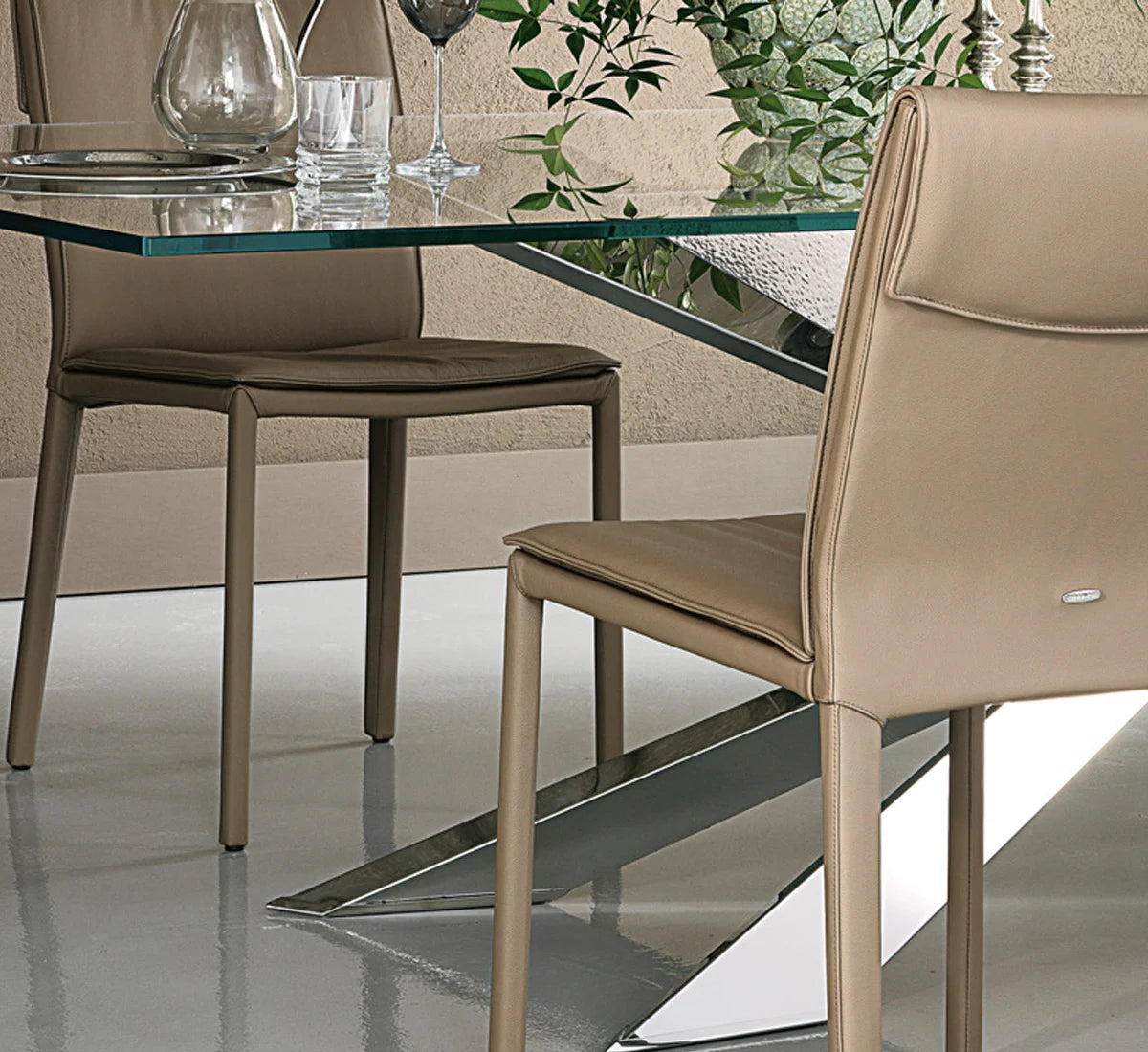 Cattelan Italia Isabel Sedia Senza Braccioli - Schienale Basso