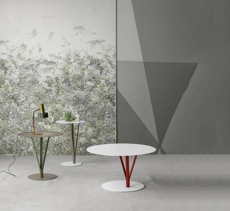 Bonaldo Kadou Coffee - Tavolino Basso Bianco/Tortora