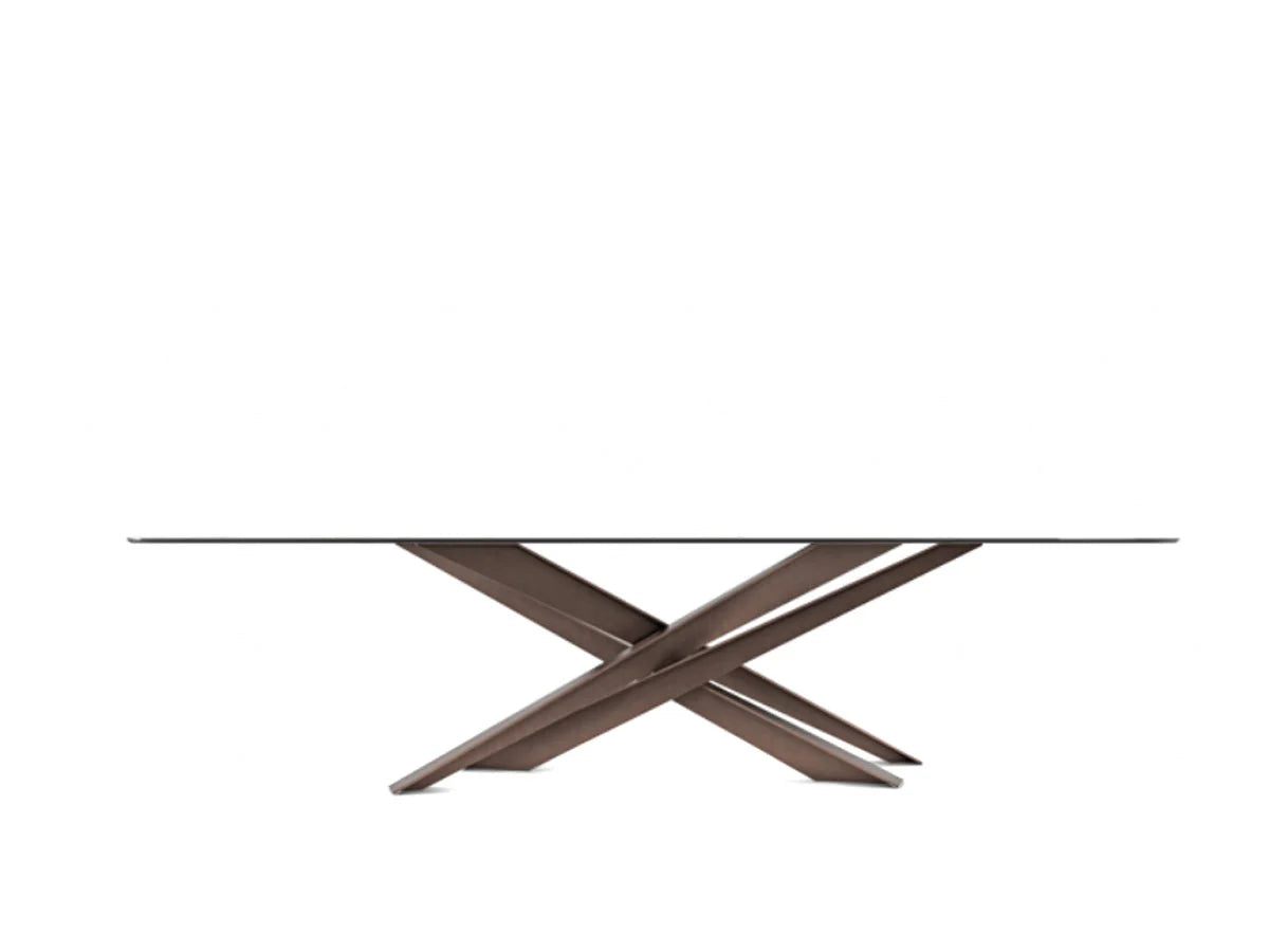 Cattelan Italia Lancer Keramik Tavolo - 240x120 sag. Corcovado / GFM18 Bronzo | Il mio negozio