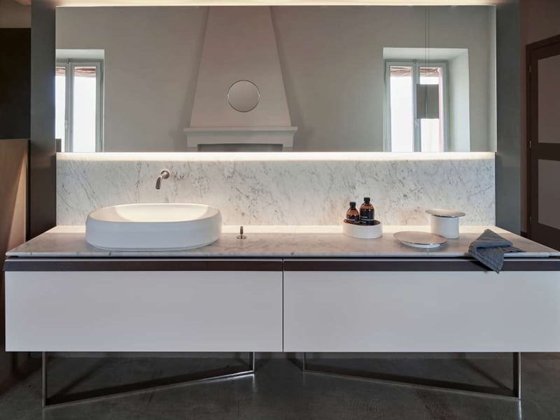 Agape Lariana Ovale Lavabo d' Appoggio