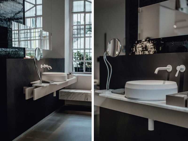 Agape Lariana Tondo Lavabo d'Appoggio