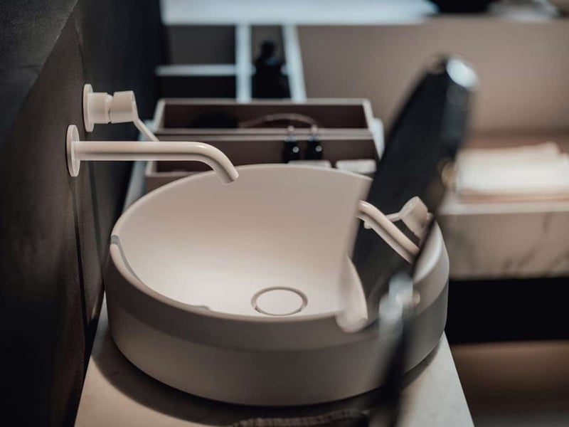 Agape Lariana Tondo Lavabo d'Appoggio