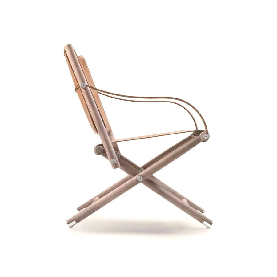 Flexform Lauren Sedia Pieghevole - Tabacco 5015 / Rovere Impiallacciato effetto Grezzo | Il mio negozio