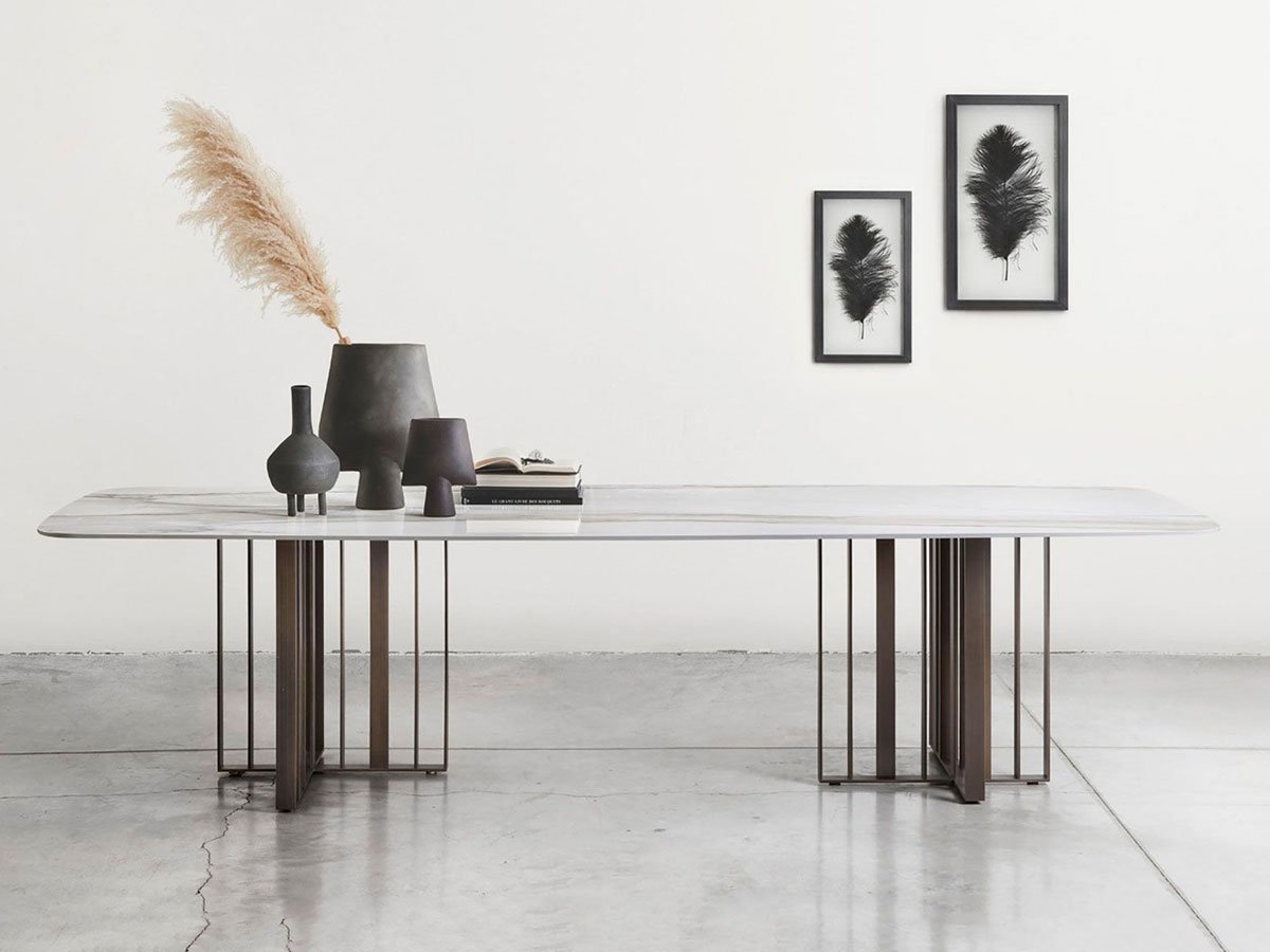 Lema Shade Tavolo Ovale - Calacatta Oro / Palladio | Il mio negozio