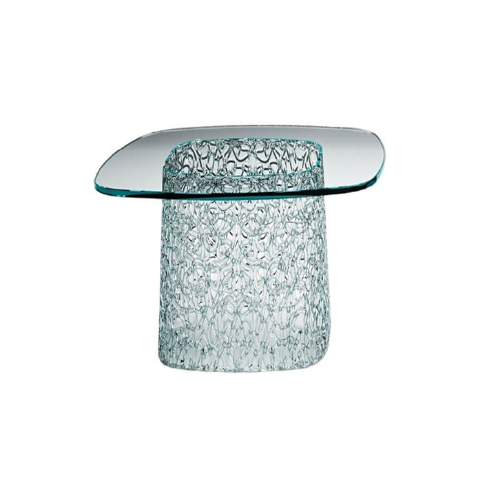 Fiam Macramè Tavolino Alto Trasparente | Il mio negozio