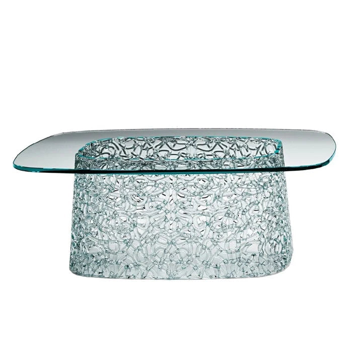 Fiam Macramè Tavolino Basso Trasparente | Il mio negozio