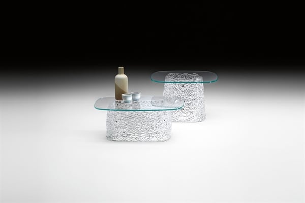 Fiam Macramè Tavolino Alto Trasparente | Il mio negozio