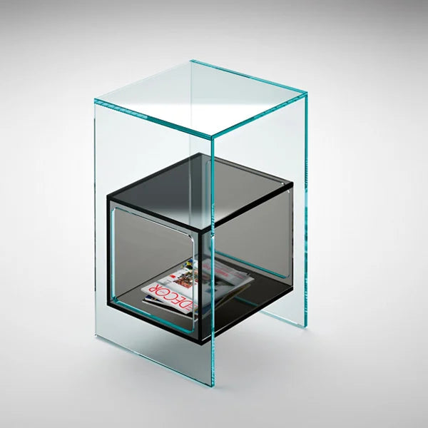 Fiam Magique Tavolino con Contenitore in Vetro | Il mio negozio