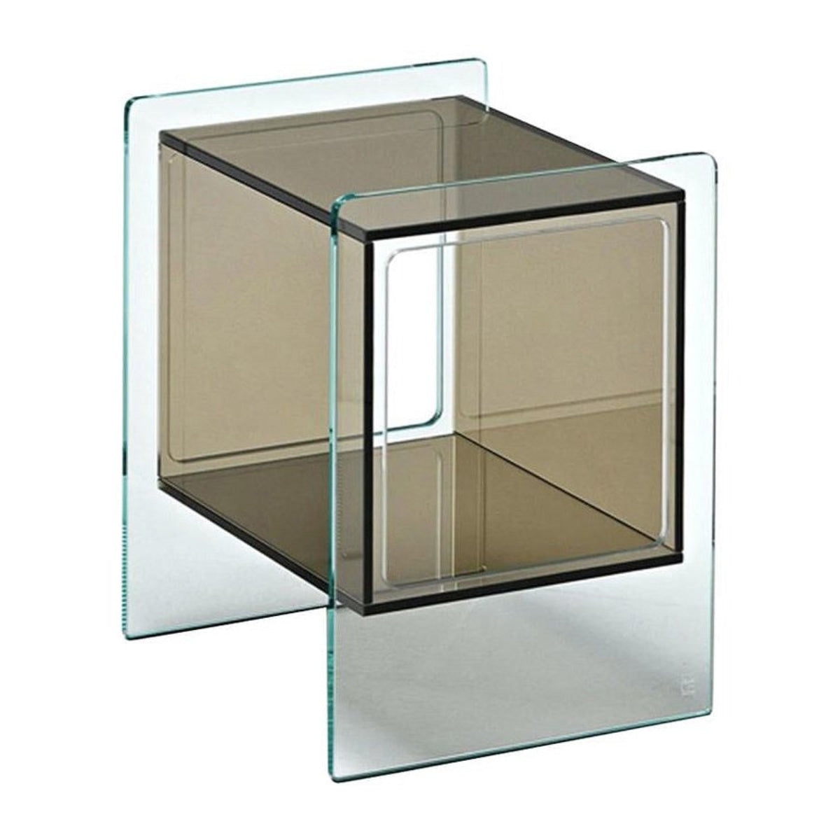 Fiam Magique Cubo Comodino H. 48 - Extralight/Bronzo | Il mio negozio