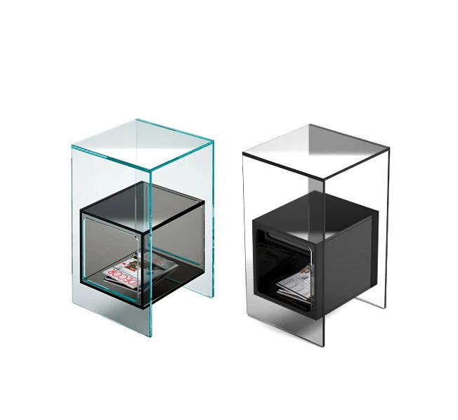 Fiam Magique Tavolino con Contenitore in Vetro | Il mio negozio