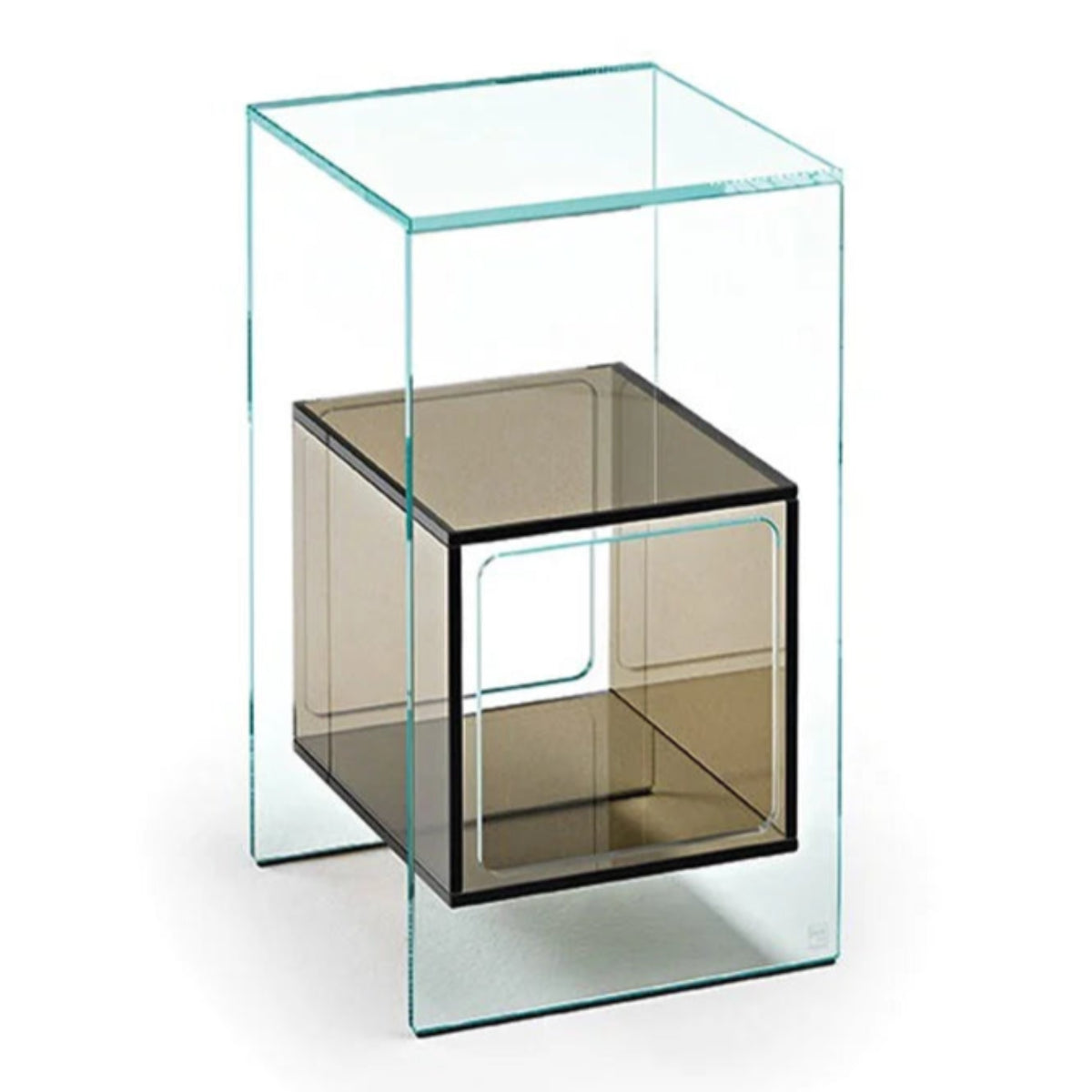 Fiam Magique Tavolino con Contenitore in Vetro | Il mio negozio