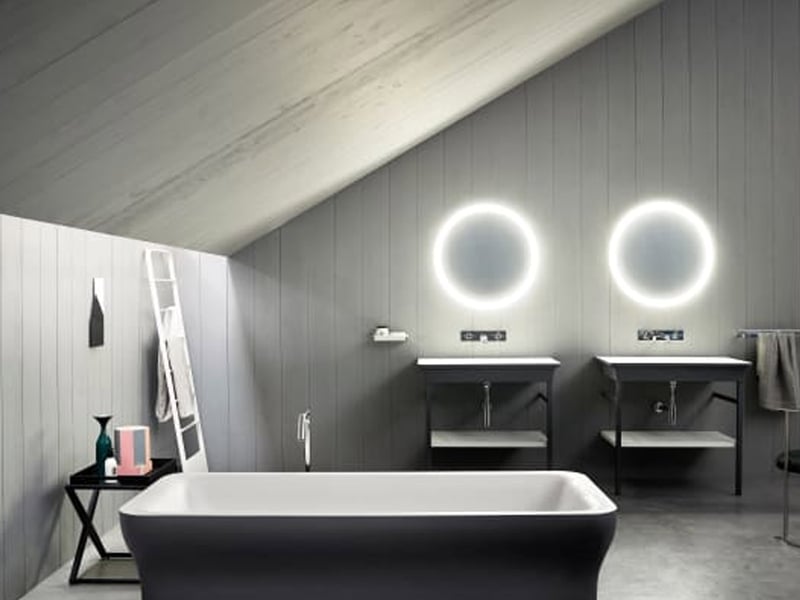 Agape Memory Ø 90 Specchio Rotondo