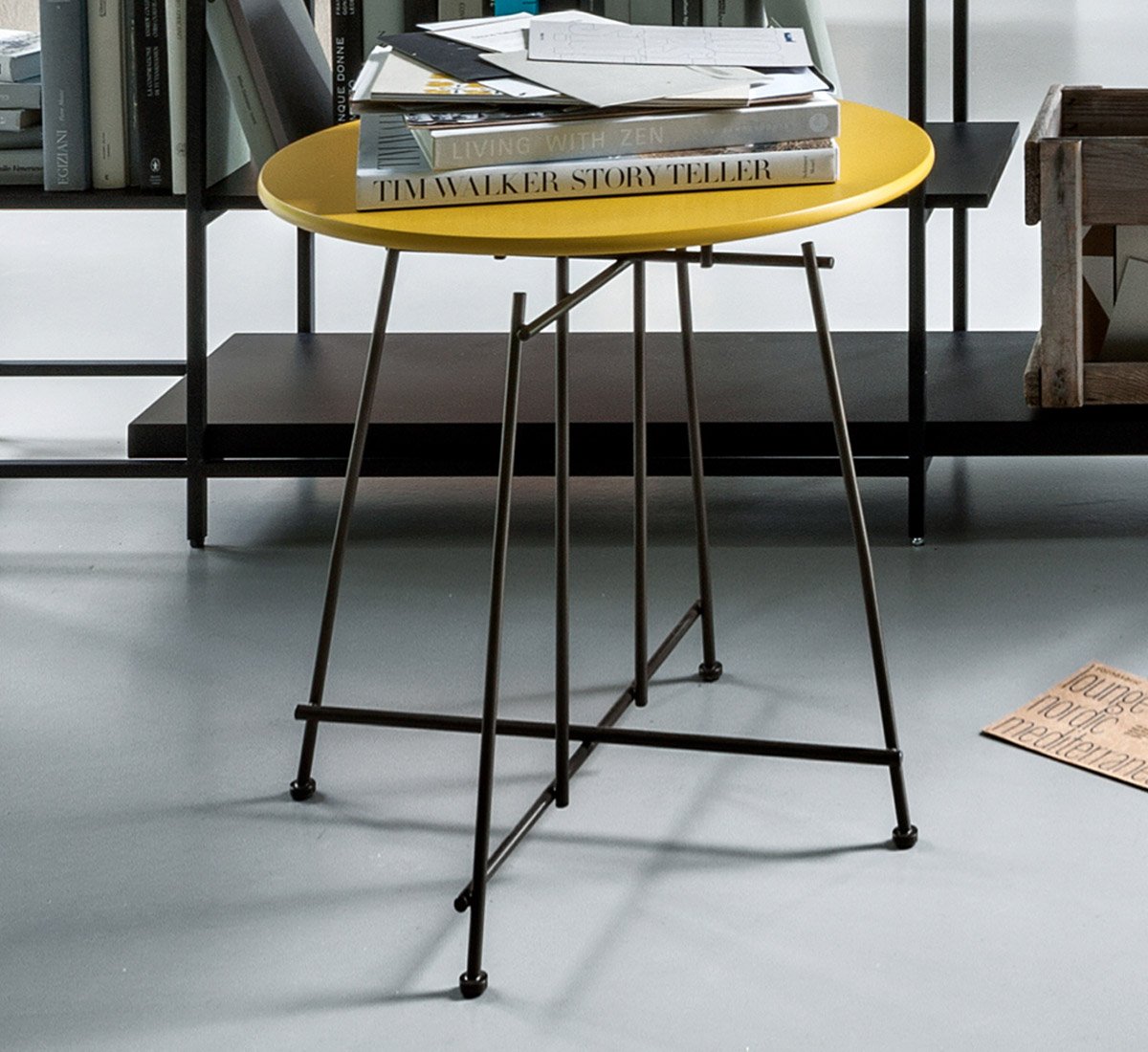 Lema Mr. Zheng Tavolino Alto - 811 Cedro | Il mio negozio