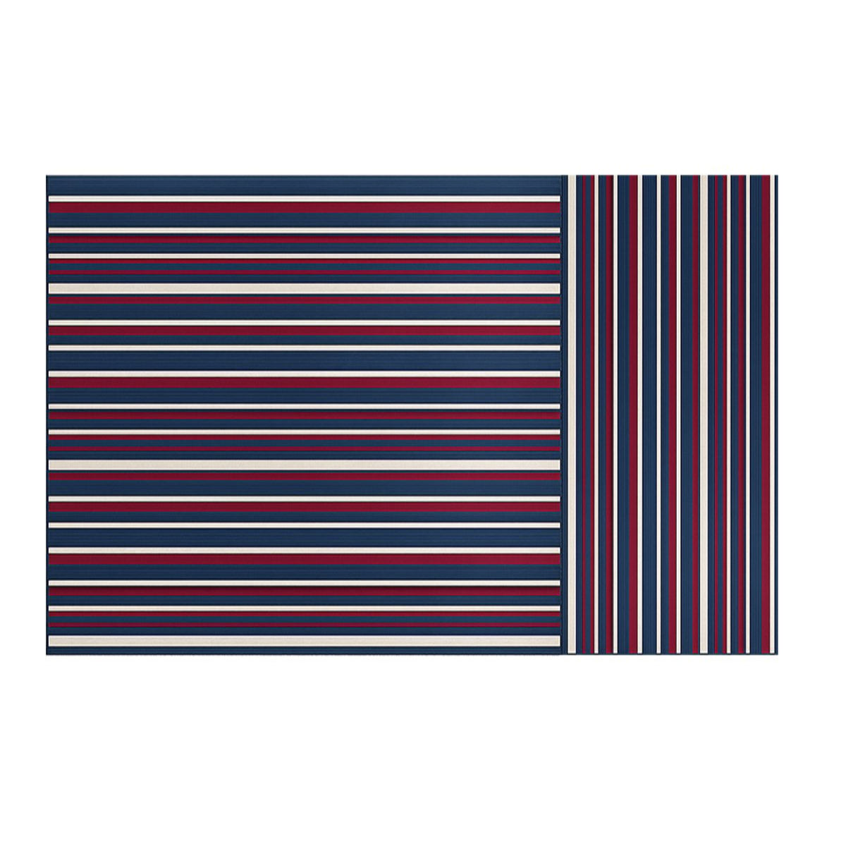 Talenti Nalu Tappeto 200 x 300 cm - Rosso / Blu