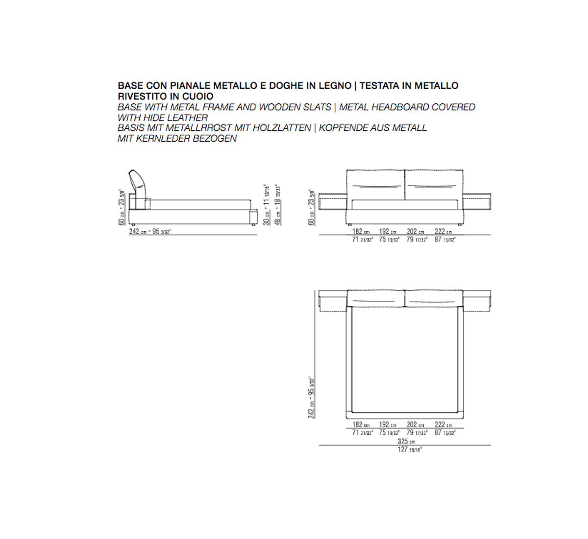 Flexform Newbridge Letto | Il mio negozio
