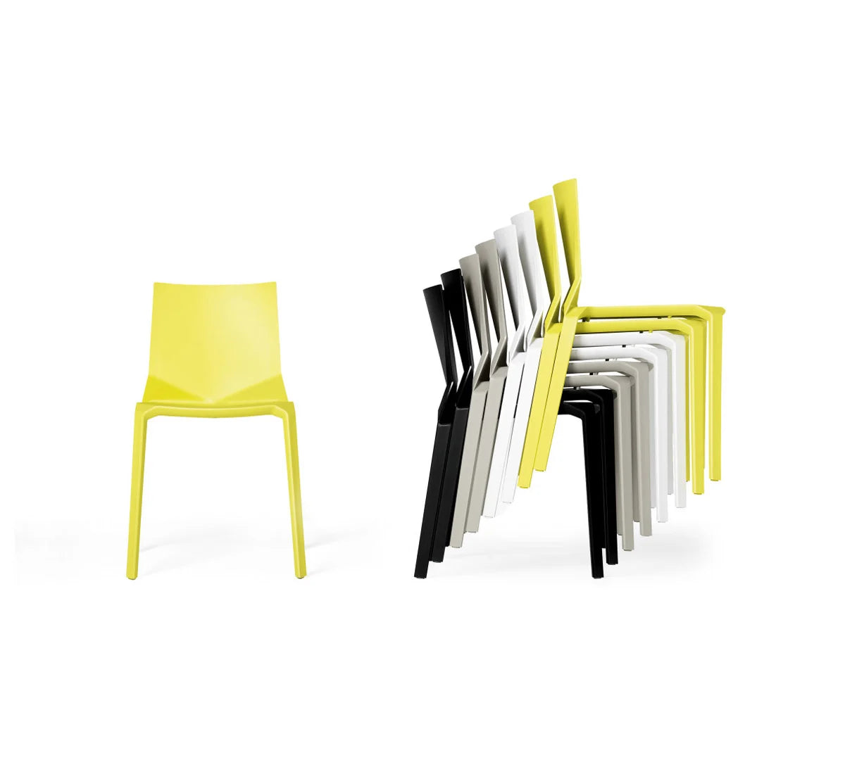 Kristalia Plana Sedia In Polipropilene