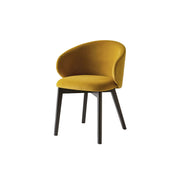 Poltrona Tuka imbottita o in polipropilene Connubia