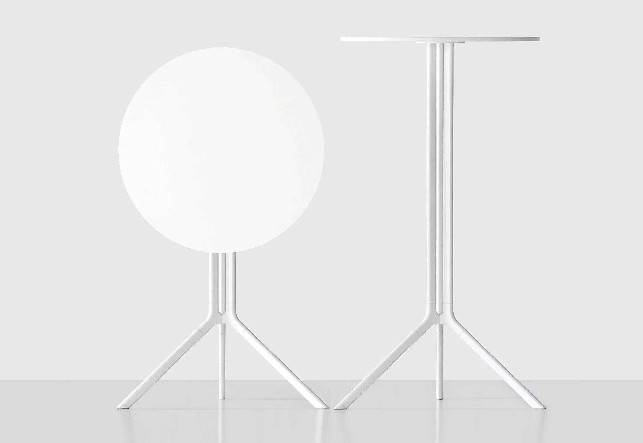 Kristalia Poule Piano Ø 59 - Ribaltabile | Il mio negozio