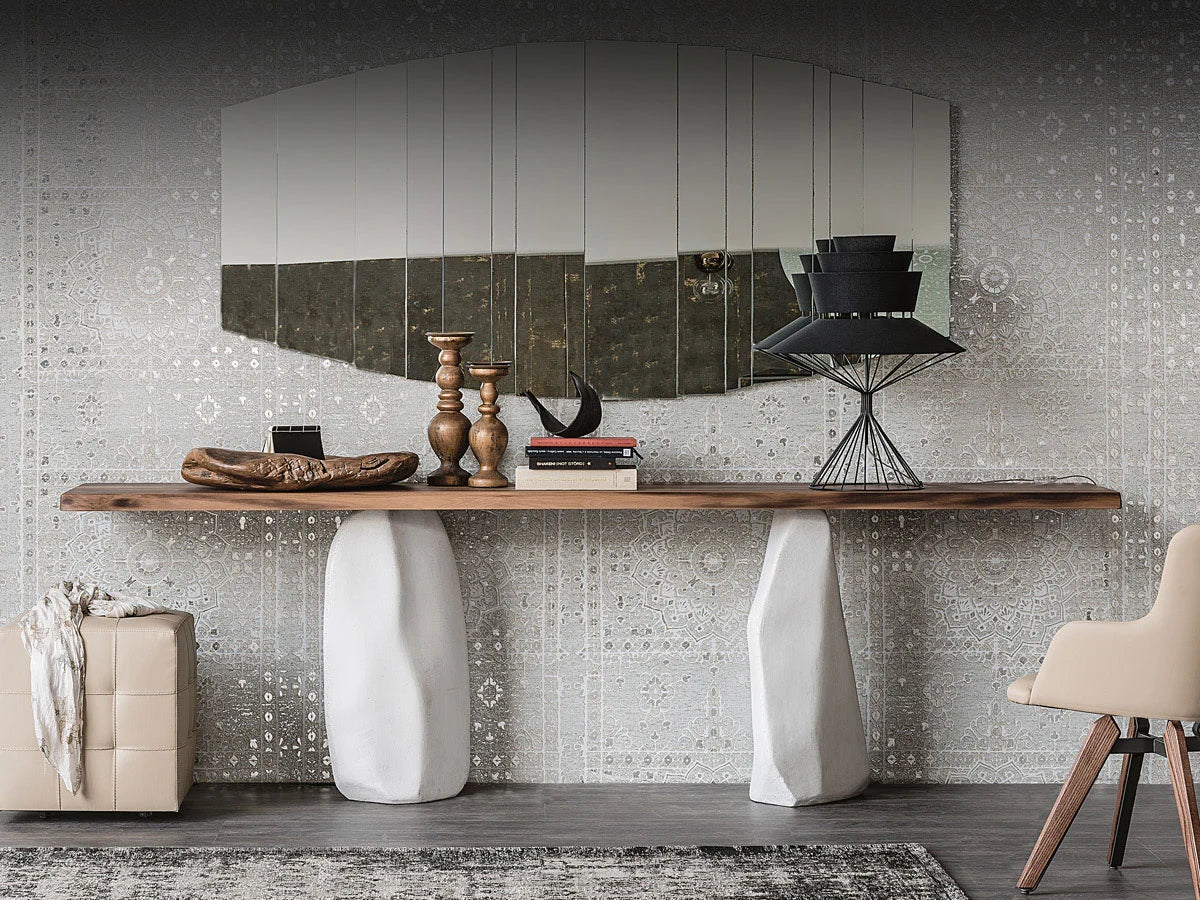 Cattelan Italia Rapa Nui Consolle - 160 Cemento Bianco/NC | Il mio negozio