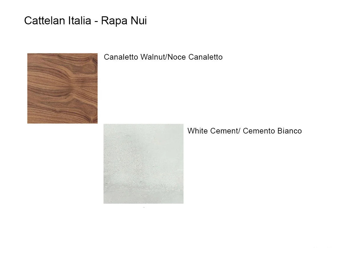 Cattelan Italia Rapa Nui Consolle - 160 Cemento Bianco/NC | Il mio negozio